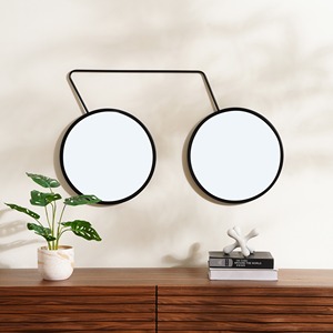 Espejo de pared redondo de Metal de alta calidad con nuevo diseño radiante, perfecto para espacios de diseño que aportan brillo, belleza y estilo - Product Image 5