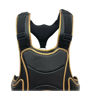 Protège-poitrine de boxe professionnel 100% cuir Protection corporelle pour MMA Karaté Taekwondo Entraînement Vente en gros - Product Image 6