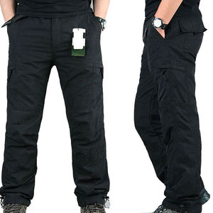 Nueva llegada de adultos lienzo ligero Jogger pantalones Otoño Invierno entrenamiento Fitness Cargo bolsillos Casual OEM servicio correr - Product Image 3