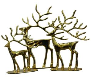 Moderno de alta calidad Reno Navidad Mesa Adorno Elegante Decoración para el hogar Decoraciones de Navidad - Product Image 2