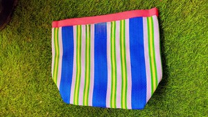 Bolsas de cosméticos de polipropileno de plástico reciclado de estilo de moda de lujo exportador de Bombay India-estuches de maquillaje ecológicos - Product Image 2