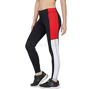 Leggings Deportivos para Mujer, Estilo 2025, Sólidos, con Panel Lateral, Cintura Media, Sin Costuras, Antibacterianos, Transpirables, para Gimnasio y Fitness, OEM - Product Image 1