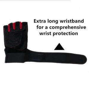Dernière conception de gants d'haltérophilie pour hommes Meilleurs gants d'exercice d'entraînement Soutien de musculation en cuir de qualité supérieure - Product Image 3