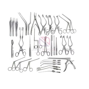 Juego de Microcirugía de Oído de Acero Inoxidable de Alta Resistencia para Mastoidectomía, Instrumentos ORL de Alta Precisión para Profesionales - Product Image 1