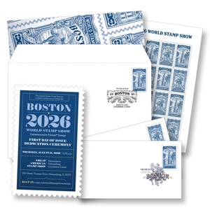 Timbres-poste éternels <span class=keywords><strong>de</strong></span> la Foire Mondiale des Timbres <span class=keywords><strong>de</strong></span> Boston, États-Unis, 2026, Timbres-poste américains, Timbres-poste pour courrier, Ensemble <span class=keywords><strong>de</strong></span> timbres-poste, Édition pour collectionneurs américains - Product Image 4