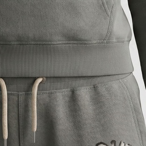 Conjunto Deportivo de 2 Piezas con Capucha, Personalizado con Bordado, Informal, para Mujer, de Invierno, Grueso, 320 g/m², Felpa Francesa, Algodón - Product Image 5