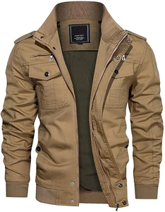 Ropa de hombre, chaqueta de moda de cuero de manga larga, producto más vendido, la mejor chaqueta de cuero ajustada de invierno para hombre - Product Image 2