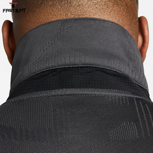 Polo ajustado de alta calidad con diseño personalizado y estampado de tela de algodón de alta calidad fabricado en Pakistán - Product Image 5