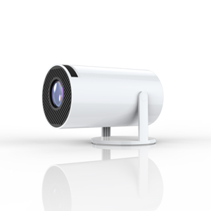 LCD 1080P Mini projektör 4K HY300 projektör ev sineması yatak odası duvara monte taşınabilir projektör - Product Image 4