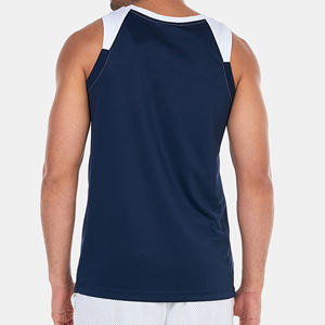 Chaleco de Baloncesto Personalizable con Estampado de EE. UU., Sin Mangas, de Secado Rápido, Transpirable, 100% Poliéster, Unisex, para Verano, Fitness, Camiseta sin Mangas - Product Image 2