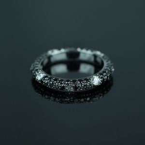 Anillo de diamante cultivado en laboratorio Premium corte redondo VS1 IGI SGL certificado Oro rosa oro plata compromiso boda joyería proveedor - Product Image 3