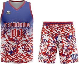 Shorts de basket-ball Vintage imprimés de haute qualité pour hommes formation d'été équipes BSci fabricant en gros uniforme de basket-ball - Product Image 5