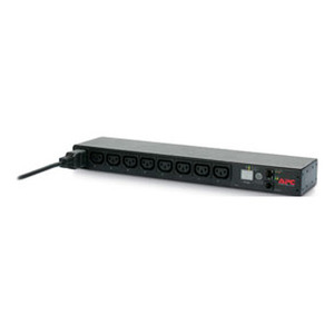 PDU de Rack Conmutado APC NetShelter 1U 1PH 3.7kW 230V 16A 3.3kW 208V con 8 Salidas C13 y Cable C20 de Schneider Electric - Product Image 1