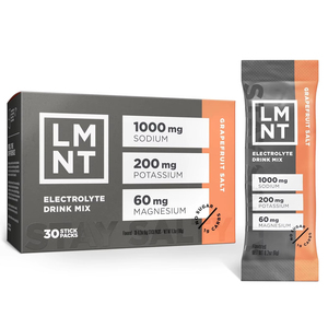 LMNT Électrolytes sans sucre - Sel de pamplemousse |   Mélange pour Boisson |   30 unités - Product Image 1