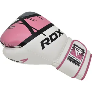 Vente en gros de gants de boxe roses de qualité supérieure personnalisables pour adultes - Product Image 3