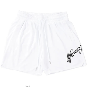 Short de basket personnalisé design uni double monocouche entraînement été 5 pouces entrejambe plage et planche shorts de bain - Product Image 5