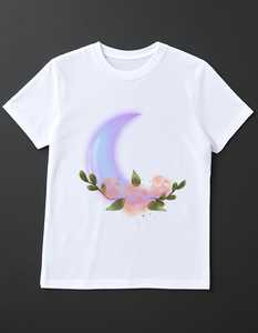 Camiseta cómoda ultra suave esencial para mujer, apliques ecológicos de verano, telas vaqueras de pana Batik, parches de algodón 100% - Product Image 2