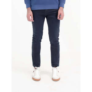 กางเกงยีนส์ทรงสลิมฟิต ALINDAS รุ่น Winter Straight Cargo Pants ปักลายเสือดาว ถักนิตติ้งสีเข้ม สไตล์สตรีทแวร์--MC2059 - Product Image 2