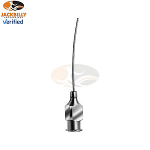 Cannule lacrymale incurvée McIntyre de qualité supérieure, instruments d'irrigation ophtalmique, acier inoxydable, sonde de lavage du conduit lacrymal - Product Image 3