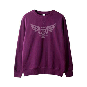 เสื้อสเวตเตอร์ขนแกะคอตตอนสำหรับผู้ชายเสื้อสเวตเตอร์คอ100% แฟชั่นสไตล์สตรีทแวร์เข้ารูปสีล้วนผ้าคอตตอนสำหรับฤดูหนาว - Product Image 4