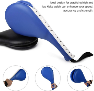 แผ่นเตะเทควันโดแบบพรีเมี่ยมทนทานดูดซับแรงกระแทกเป้าหมายการตีสำหรับคาราเต้มวยไทยการซ้อมรบและการฝึกพลัง - Product Image 6