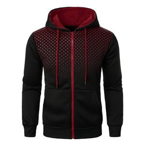 Personnalisé 3D Imprimé Hoodies Hommes Nouveau 2025 Top Qualité Hommes Hoodies Élégant 100% Coton Biologique Pull À Fermeture Éclair - Product Image 3