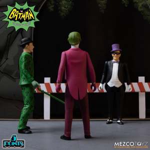 Coffret de luxe Batman 1966, figurines articulées à 5 points pour les fans de voitures - Product Image 6