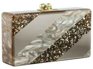 Wholesale Epoxy Resin Clutch <b>Handbag</b> <b>for</b> Women Luxury Clutch Purses Manufacturer of Women Clutches Wholesale From India by SCI - Product Image 5