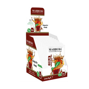 Bebida en Polvo Instantánea de Alta Calidad con Sabor a Cola y Frutas, 9g X 24 Piezas, Aroma Intenso, Paquete de Botella de 1 Litro con Plátano y Piña - Product Image 1