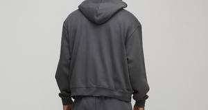 เสื้อฮู้ดผ้าฝ้ายสำหรับผู้ชายและผู้หญิง2025มีซิปขนาดใหญ่พิเศษใส่โลโก้ได้ทั้งชายและหญิง - Product Image 4