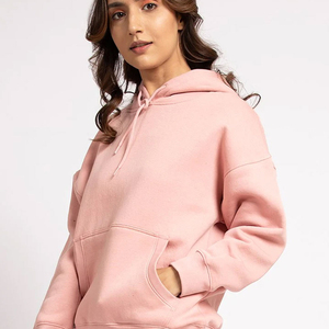Vêtements d'hiver de couleur unie Sweats à capuche pour femmes Vente directe d'usine Sweats à capuche pour femmes Sweats à capuche respirants pour femmes - Product Image 3