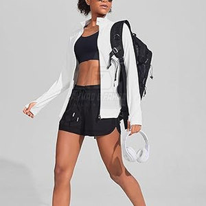 เสื้อแจ็คเก็ตกอล์ฟสำหรับผู้หญิงพร้อมปกตั้งและดีไซน์แบบถักเพื่อความสบาย อุ่น และประสิทธิภาพระหว่างการฝึกซ้อมกอล์ฟ - Product Image 4