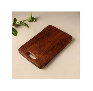 Planche à découper en bois de manguier faite à la main au design luxueux et unique, ustensiles de cuisine, blocs à découper pour légumes en bois - Product Image 4
