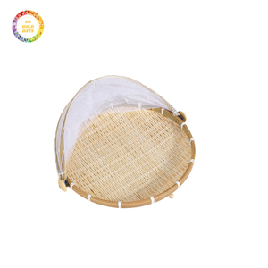 Venta al por mayor de alta calidad, cesta de bambú para aventar, cubierta de red hecha a mano, estilo clásico, producto duradero, proveedor de Vietnam, Exportación a granel - Product Image 3