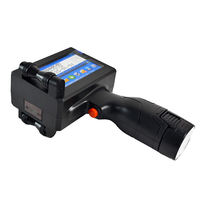 WAISU Imprimante à jet d'encre portable 25.4mm 1 pouce Codage portable pour la date de production et le codage du numéro de modèle sur les étiquettes
