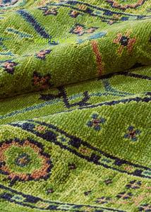 Tapis oriental vert noué à la main motif géométrique floral traditionnel tapis en laine tapis de Style Vintage pour salon chambre - Product Image 3