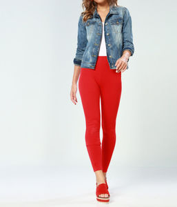 Veste en jean pour femme de style streetwear personnalisée pour le printemps et l'automne, technique brodée avec rembourrage en coton, style à deux poches - Product Image 5