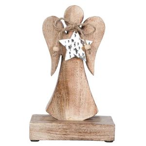 Mango Wooden Table <b>Top</b> Best Selling High Quality Home Decor <b>Angel</b> for Christmas Decoration Used - Product Image 4