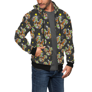 2024 automne hiver hommes grande taille sweats à capuche de haute qualité impression personnalisée Logo respirant sans couture Sublimation en gros OEM taux - Product Image 3