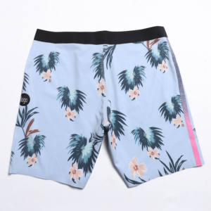 Shorts de plage décontractés pour hommes Nouveau design Short cargo respirant à taille basse avec fermeture à cordon de serrage Maillot de bain solide en spandex/polyester - Product Image 2