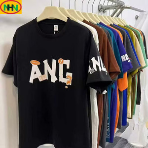 เสื้อยืดเปล่าใส่ได้ทั้งชายและหญิงเสื้อยืดส่งเสริมการขายเสื้อยืดสั่งทำโลโก้ตามสั่ง - Product Image 5
