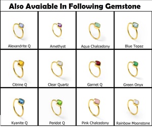 Anillo de cojín de amatista Natural AAA calidad 8mm forma de cojín amatista 18K oro Vermeil 925 plata esterlina bisel anillos de piedra natal - Product Image 4