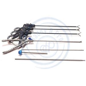 DDP GYNECOLOGY Juego de entrenamiento laparoscópico quirúrgico 6 PCS Maryland, tijera curva, fenestrado, soporte de aguja Mandíbula recta CE - Product Image 6