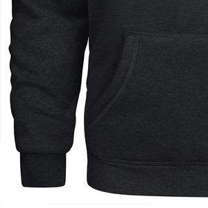 Sudaderas con capucha ajustadas con logotipo personalizado liso de alta calidad para hombre, sudaderas con capucha de moda estilo hip-hop, ropa de calle, diseño de Jersey, sudaderas con capucha para hombre - Product Image 2