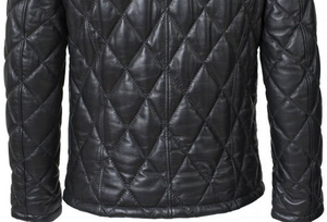Nouvelle arrivée 2026 Veste matelassée à capuche en cuir pour homme, imperméable et respirante, avec col montant, pour homme et femme, décontractée - Product Image 6