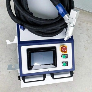 เครื่องทำความสะอาดไฟเบอร์เลเซอร์แบบมือถือ 1500 วัตต์ เครื่องกำจัดสนิม อุปกรณ์ทำความสะอาดพื้นผิวโลหะแบบพกพา - Product Image 1