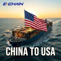 Agent logistique vérifié pour les États-Unis, expédition maritime DDP porte-à-porte, transitaire LCL FCL, service de dédouanement professionnel
