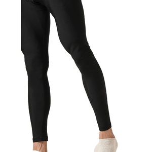 Men Compression Tights 100% Cotton Full Length High Stretch Gym Running <b>Training</b> Leggings Quick Dry Moisture Wicking - Product Image 6