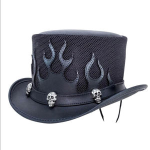 Meilleures ventes de nouveaux chapeaux en cuir véritable de style imprimés sur mesure pour une utilisation décontractée et en plein air - Product Image 2