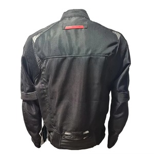 Chaquetas de motocicleta de poliéster Chaquetas de motocicleta impermeables de peso ligero para hombres Las mejores chaquetas de motocicleta ignífugas de verano - Product Image 5